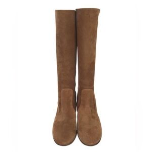 Gianvito Rossi Tan Over the Knee Boots